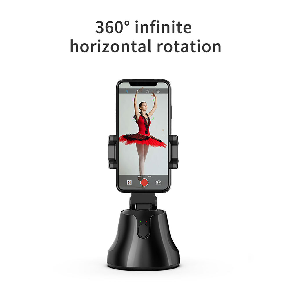 Auto Smart Shooting Selfie Stick 360° Object Tracking Holder